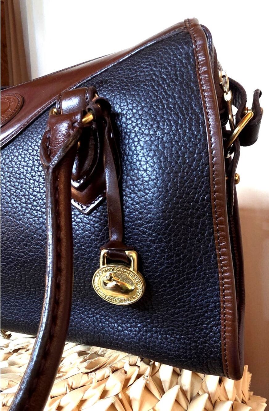 Vintage Dooney & Bourke AWL Leather Doctor's Satchel